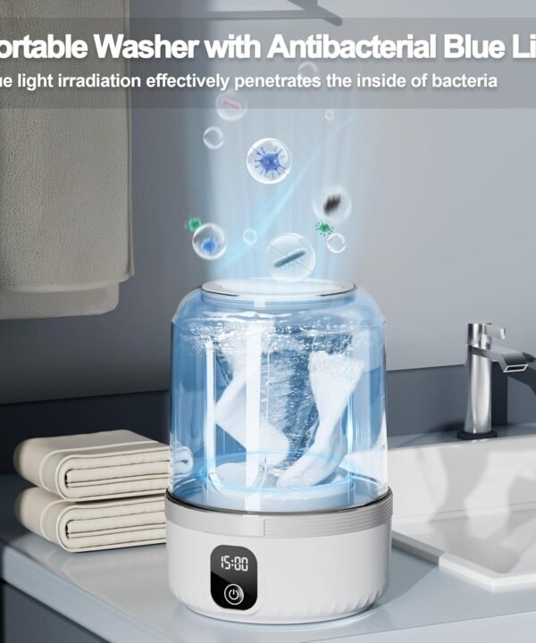 Wireless charging mini washing machine