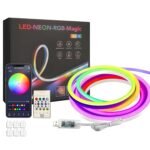 RGB LED Strip Cob 5m With  Remote