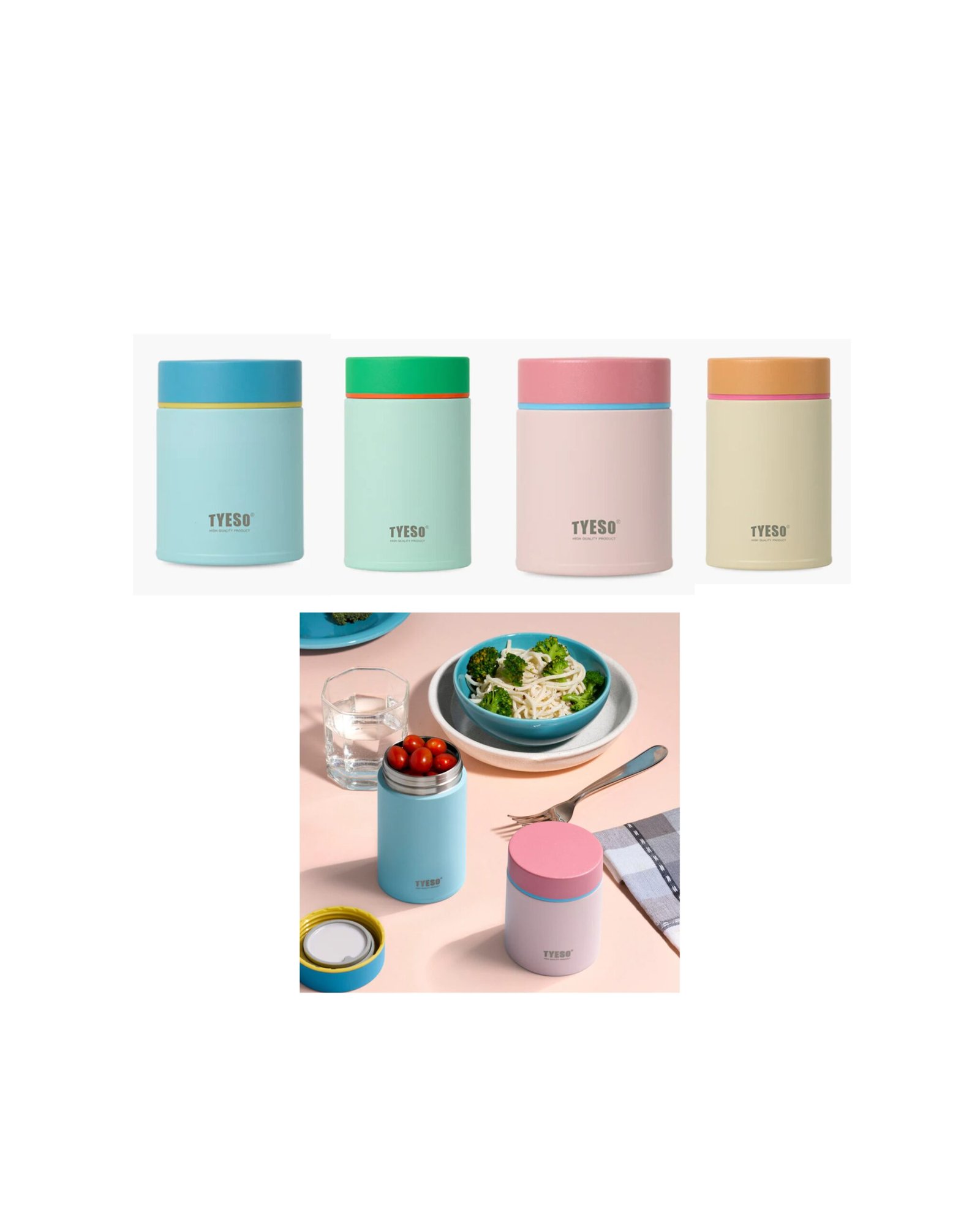 Untitled design (48).png| MySmartiee Insulated FOOD JAR 260ml - Image 1