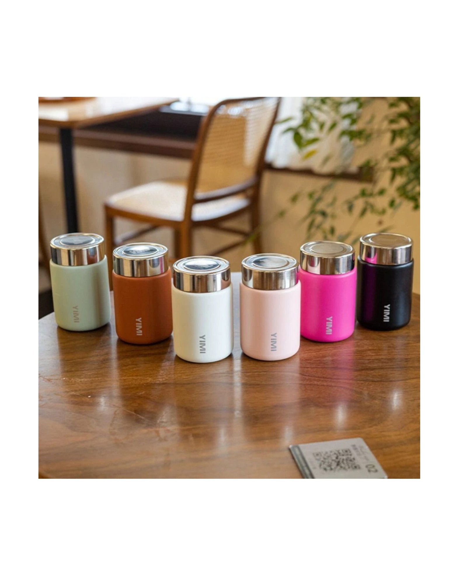 Untitled design (55).png| MySmartiee YIMI 230ml Insulated Food Jar - Image 1