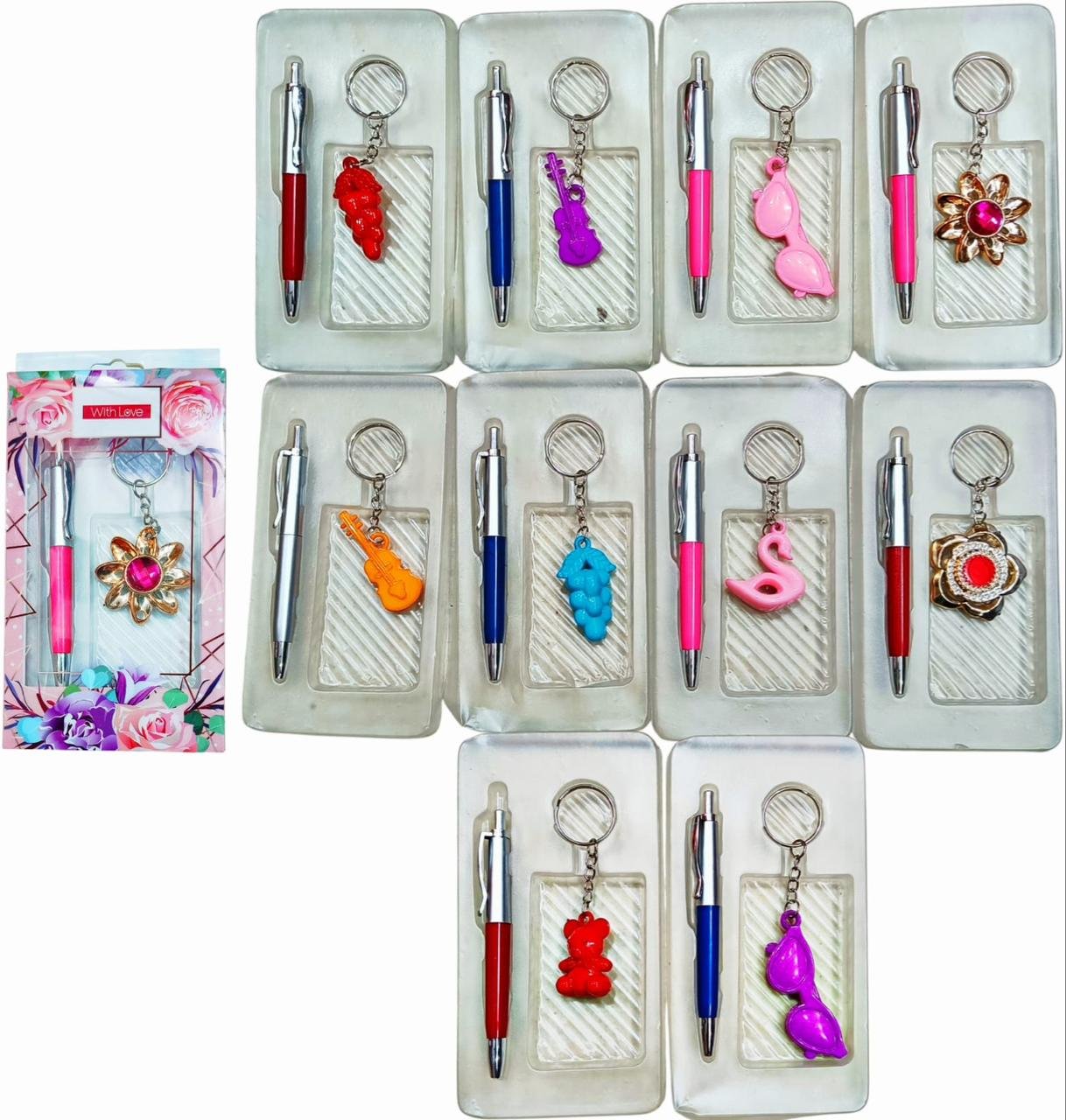 MS1275 Pen & Keychain Combo Gift Pack - Image 1