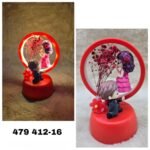 Beautiful
  Couple Lighting Showpiece With Flower