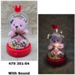 Cute
  Teddy Bear Lighting Showpiece (With Music )