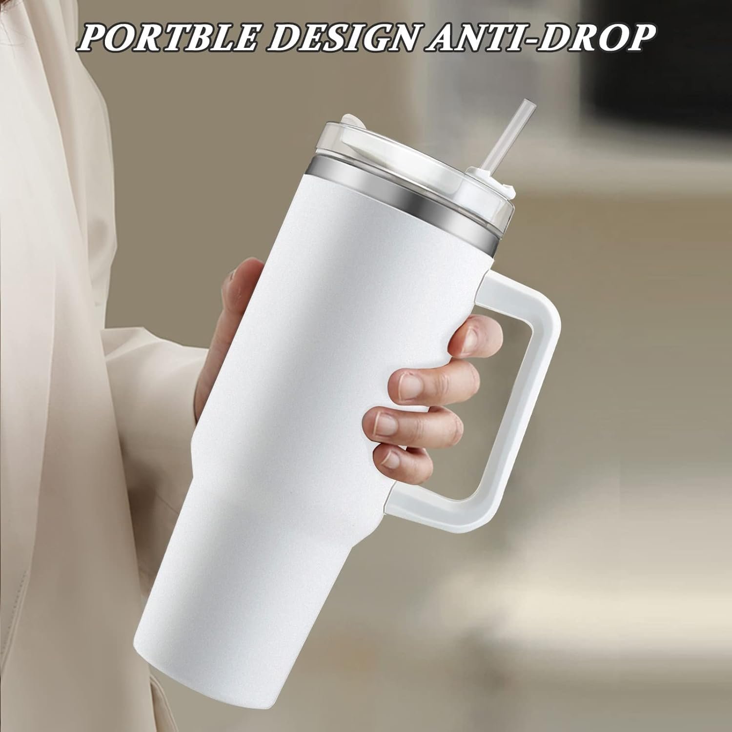 MS1196-S10 MySmartiee 1200ML Stainless Steel Tumbler - Image 1