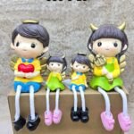Cute Couple Showpiece Set
