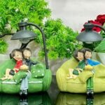 Sofa Couple LED Light Decorative
  Showpiece (Size: 17* 14 CM) (1 Piece) �