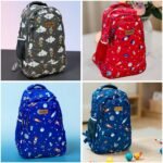 Mixed Design Printed Backpack
  Bag